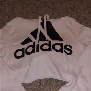 Adidas cropped sweatshirt